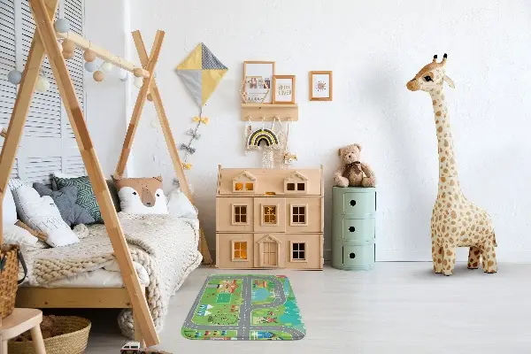 Kilimas Miestas su keliais