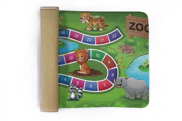 Kilimas Stalo žaidimas zoologijos sodas