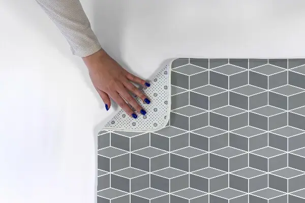 Kilimas Geometrinis raštas su kubeliais