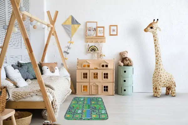 Modernus kilimas Miestas su keliais Gatvės
