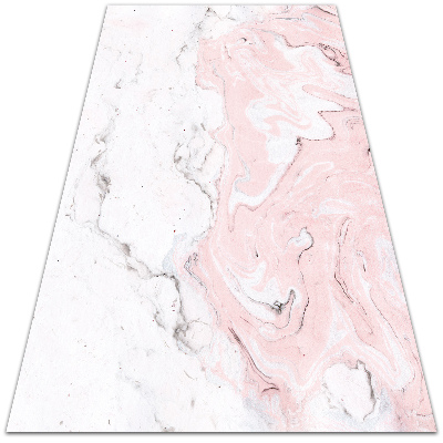 Vinilinis kilimas Baltas ir rožinis marmuras