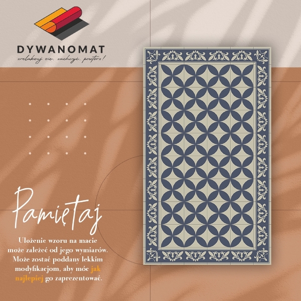 Vinilinis kilimas Azulejos raštas
