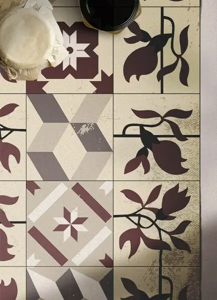 Vinilinis kilimas Magnolijos plytelės