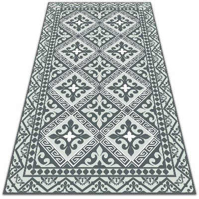 Vinilinis kilimas Geometrinis gėlių raštas
