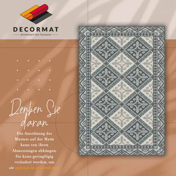 Vinilinis kilimas Geometriniai ornamentai