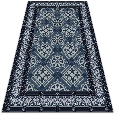 Vinilo kilimėlis Tamsiai mėlyna talavera