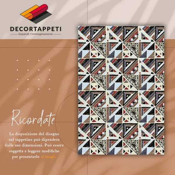 Vinilo kilimas Geometrinė mozaika
