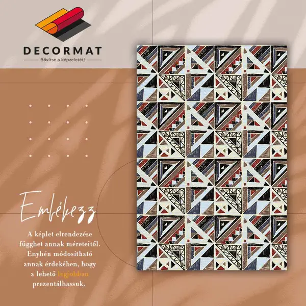 Vinilo kilimas Geometrinė mozaika