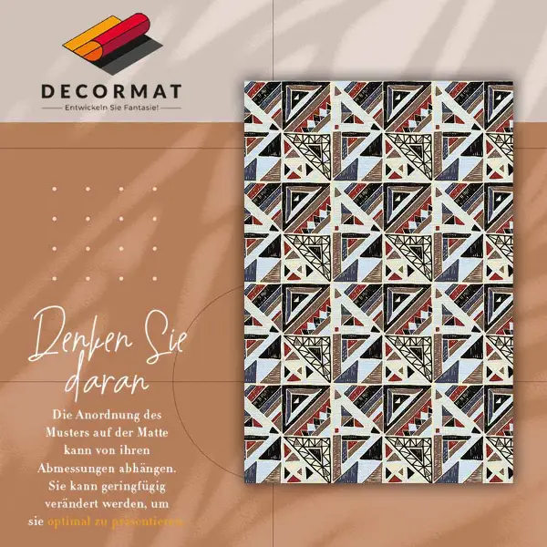 Vinilo kilimas Geometrinė mozaika