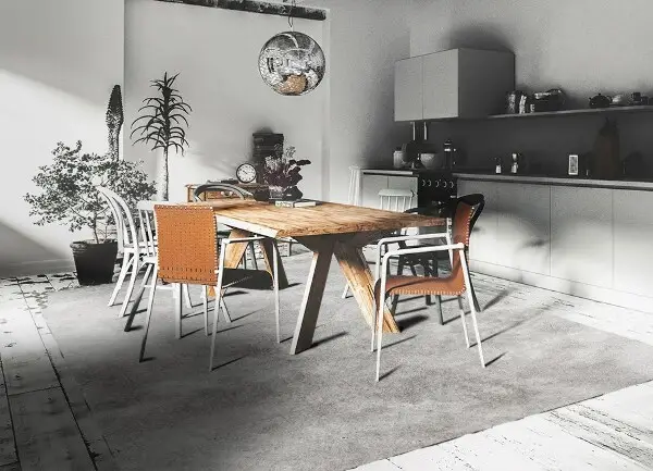 Vinilinis kilimas Konstrukcinis betonas