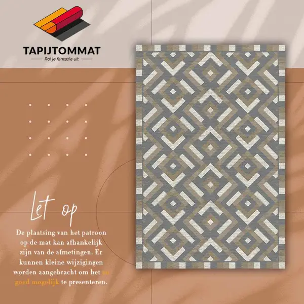 Vinilo kilimas Actekų geometrija