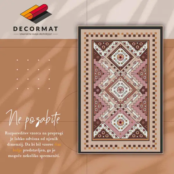 Vinilo kilimėlis Maroko raštai