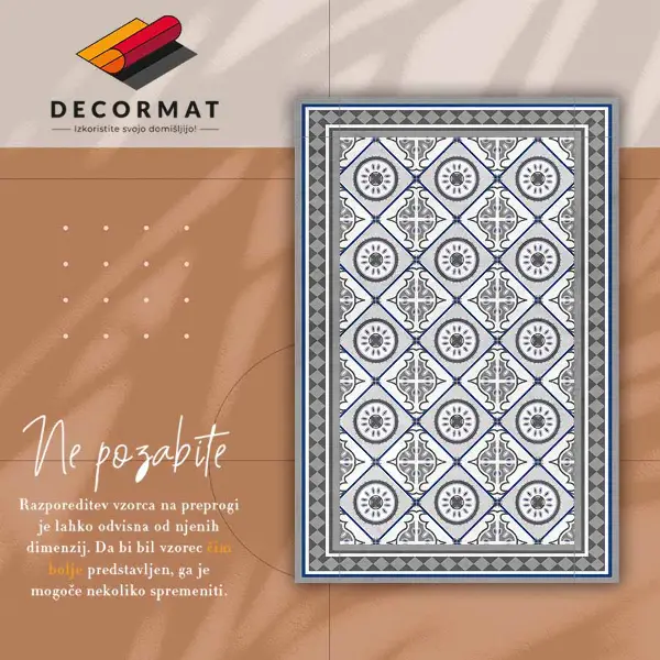 Vinilo kilimėlis Geometriniai rombai