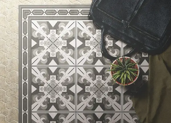 Vinilo kilimas Geometriniai rombai