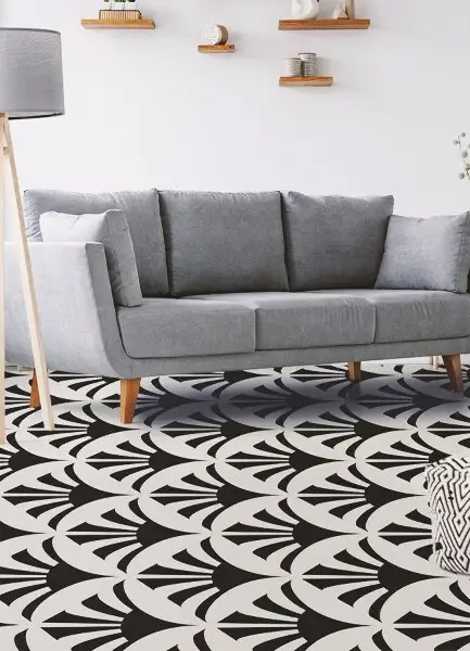 Vinilo kilimėlis Geometriniai lapai