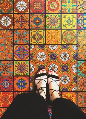 Vinilo kilimėlis Maroko plytelės