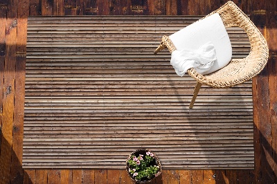 Terasos kilimas Bambuko kilimėlis