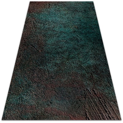 Lauko kilimas Žalsvai rudas betonas