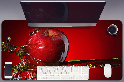 Patiesalas ant darbo stalo Raudonas obuolys