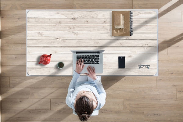 Patiesalas ant stalo Baltos lentos