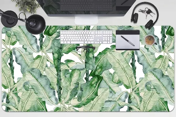 Darbo stalo patiesalas Bananų lapai