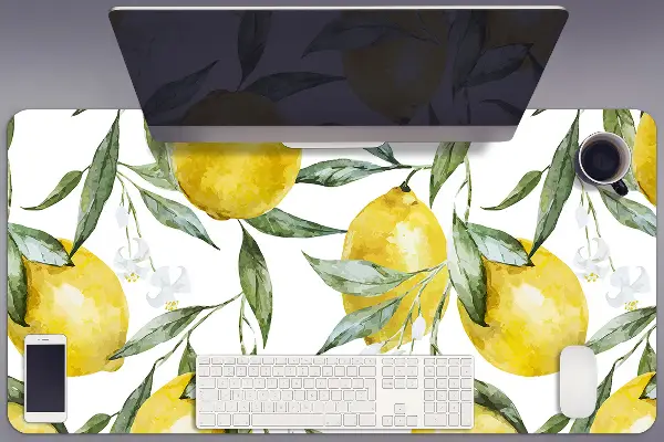 Stalo kilimėlis Dažytos citrinos