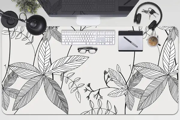 Stalo kilimėlis Doodle gėlės