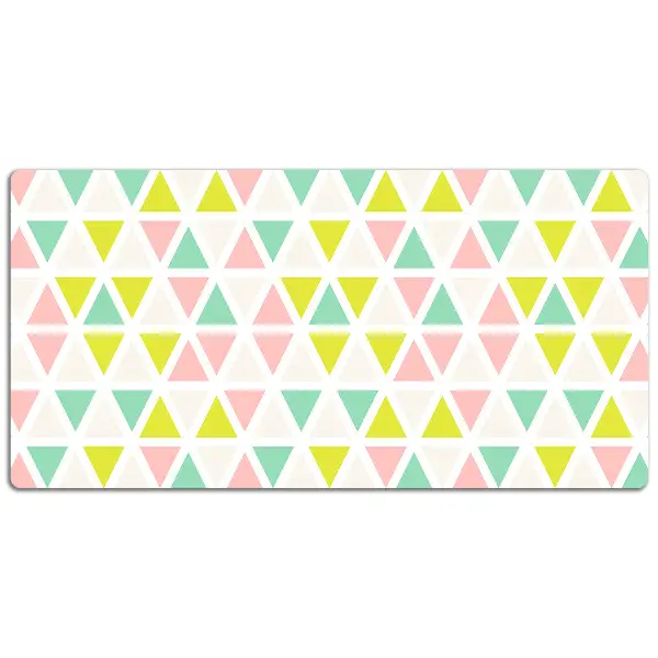 Darbo stalo patiesalas Spalvingi trikampiai