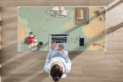 Stalo kilimėlis Lobių žemėlapis