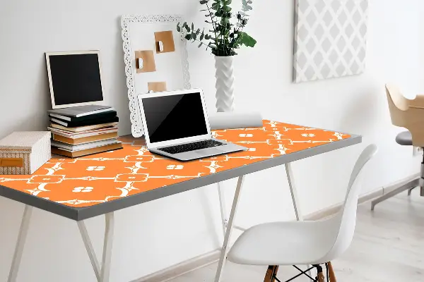 Darbo stalo patiesalas Oranžinės gėlės