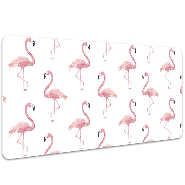 Patiesalas ant stalo Flamingai