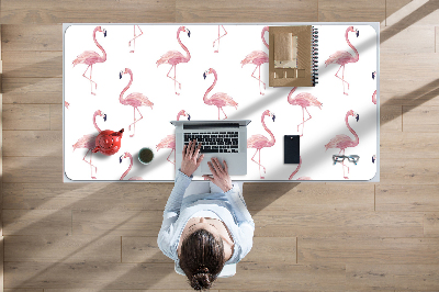Patiesalas ant stalo Flamingai