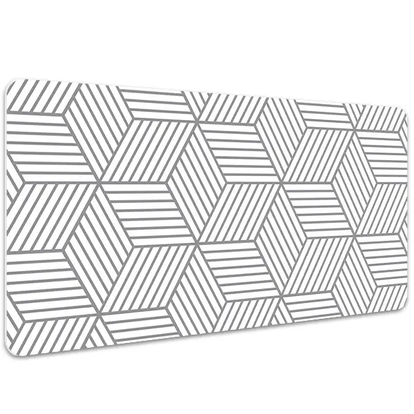 Stalo patiesalas Pilki 3D kubeliai