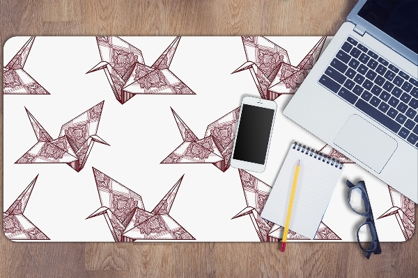 Stalo kilimėlis Origami paukščiai