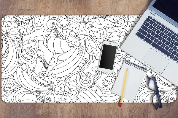 Stalo patiesalas Doodle modelis