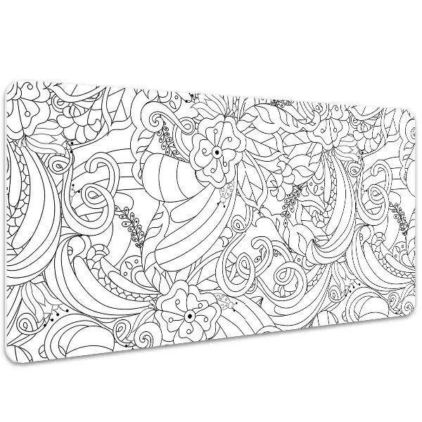Stalo patiesalas Doodle modelis