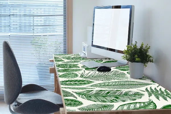 Darbo stalo patiesalas Palmių lapai
