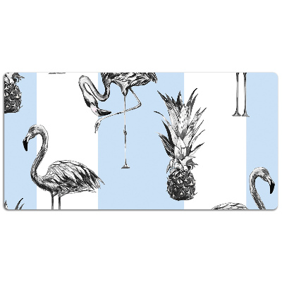 Stalo kilimėlis Flamingas ir ananasas
