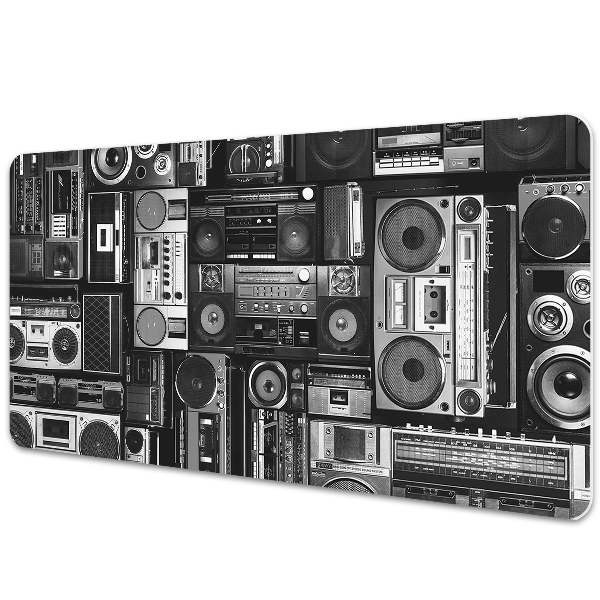 Darbo stalo patiesalas Old school boom box