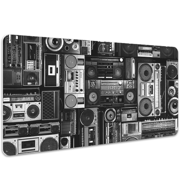 Darbo stalo patiesalas Old school boom box