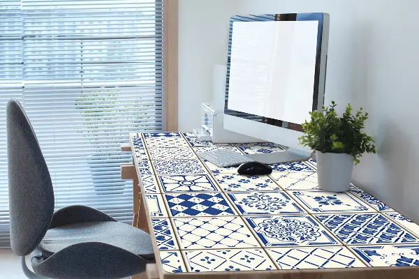 Patiesalas ant darbo stalo Azulejos plytelės