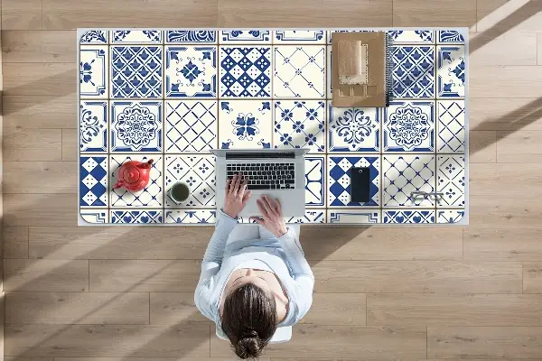 Patiesalas ant darbo stalo Azulejos plytelės