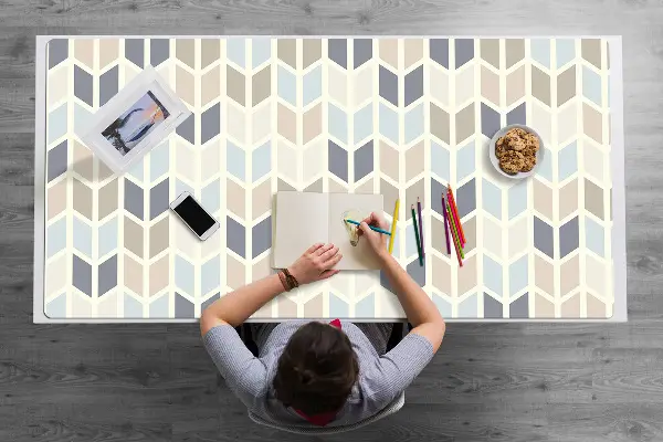 Patiesalas ant darbo stalo Geometrinė tekstūra