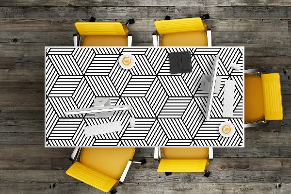 Patiesalas ant darbo stalo Geometrinė iliuzija