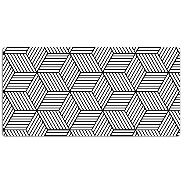 Patiesalas ant stalo Geometriniai kubai