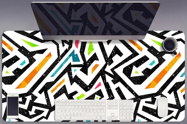 Darbo stalo patiesalas Graffiti