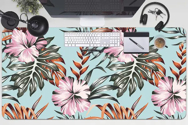 Stalo kilimėlis Hibiscus gėlės