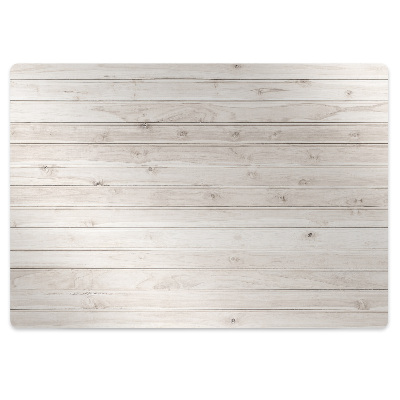 Apsauginis grindų kilimėlis Baltos lentos