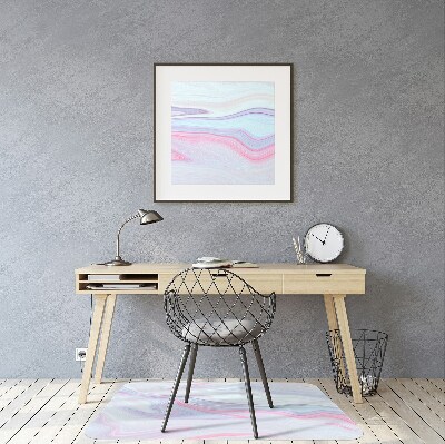 Kėdės kilimėlis Rožių abstrakcija