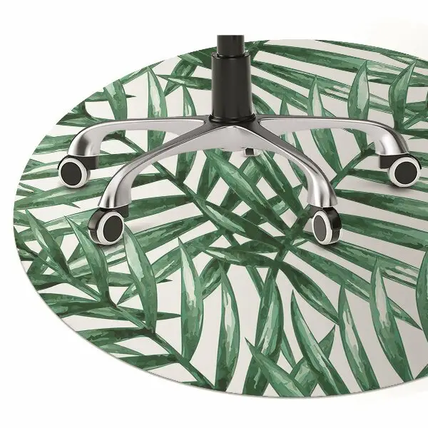 Apsauginis grindų kilimėlis Tropiniai lapai